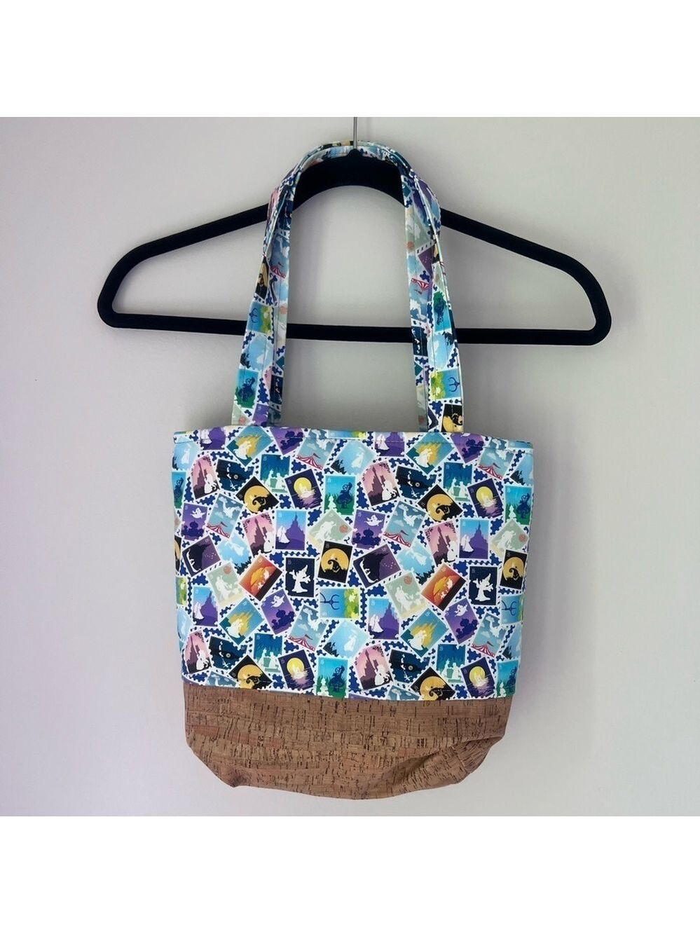 Disney Print Snap Close Tote Bag